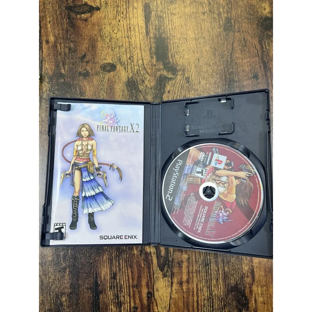Final Fantasy X-2 PlayStation 2 PS2 FF 10-2 Complete CIB with Strategy Guide